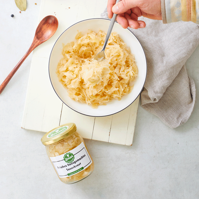 hausgemachter Sauerkraut - selbstgemacht