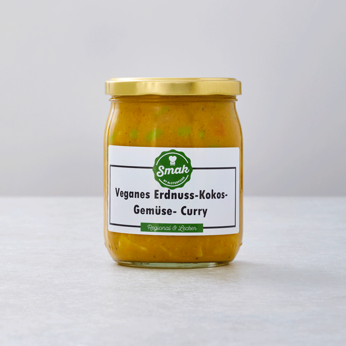 Gemüse Thai Curry - Erdnuss Kokos vegan