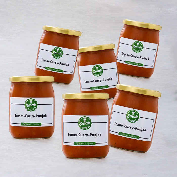 Indisches Lamm Curry Punjab